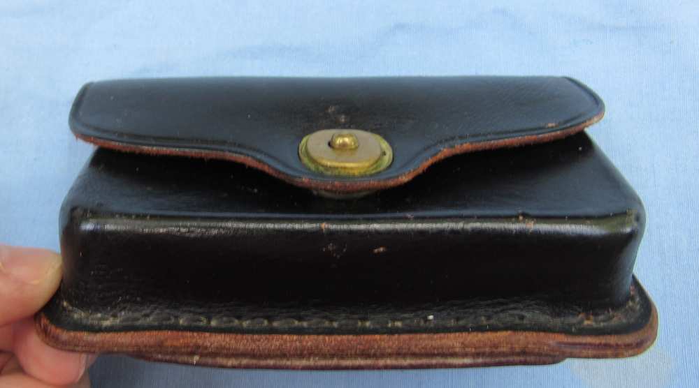 US Army Military Police Black Leather Holster Rig, Hunter Corp...1967-1969-img-26