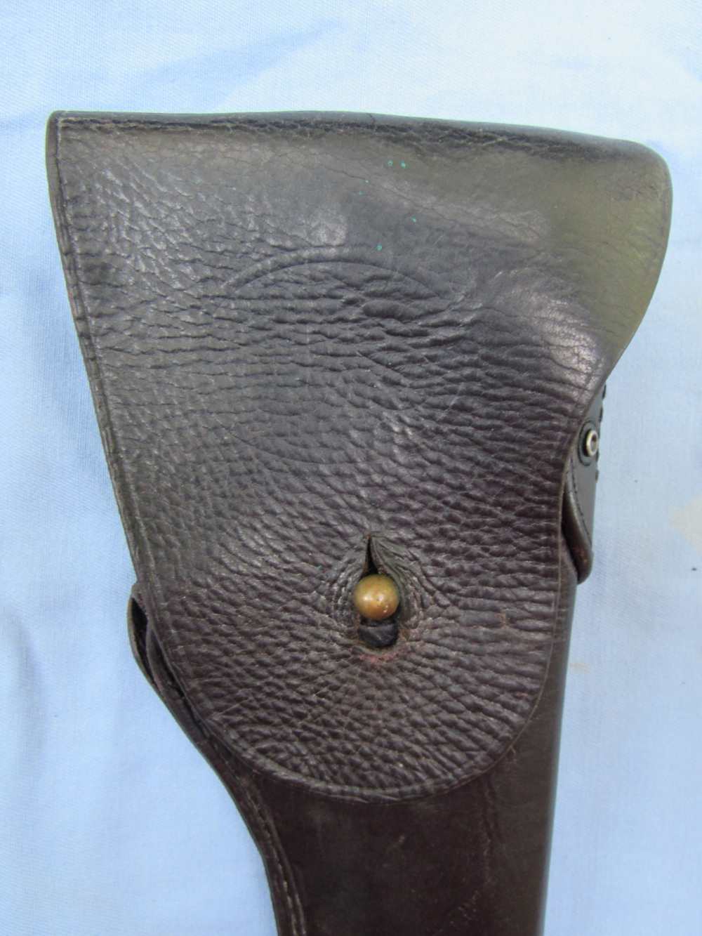 US Army Military Police Black Leather Holster Rig, Hunter Corp...1967-1969-img-5