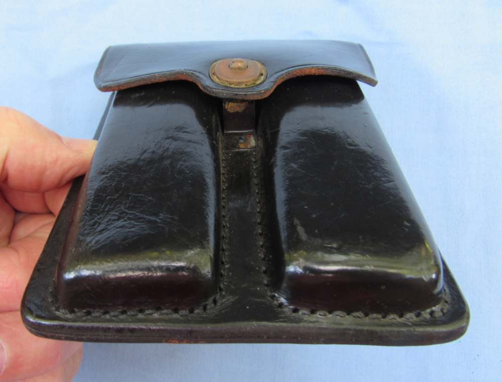 US Army Military Police Black Leather Holster Rig, Hunter Corp...1967-1969-img-19