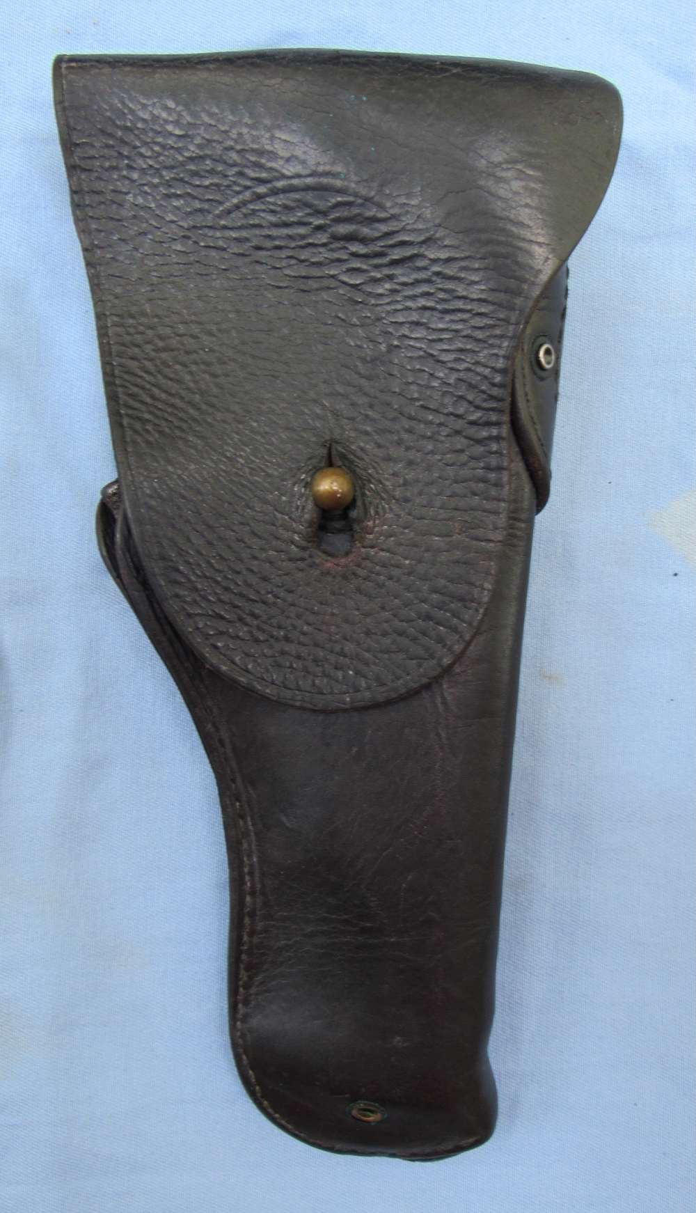 US Army Military Police Black Leather Holster Rig, Hunter Corp...1967-1969-img-4
