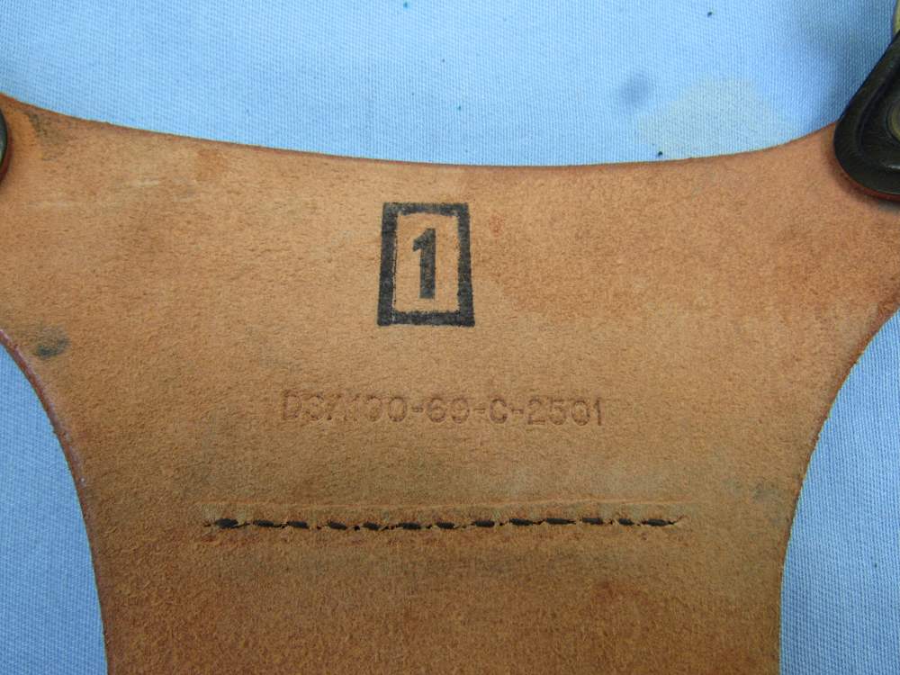 US Army Military Police Black Leather Holster Rig, Hunter Corp...1967-1969-img-17