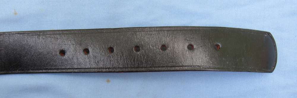 US Army Military Police Black Leather Holster Rig, Hunter Corp...1967-1969-img-41