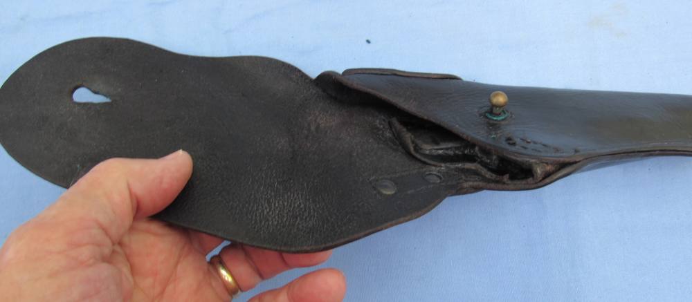 US Army Military Police Black Leather Holster Rig, Hunter Corp...1967-1969-img-8