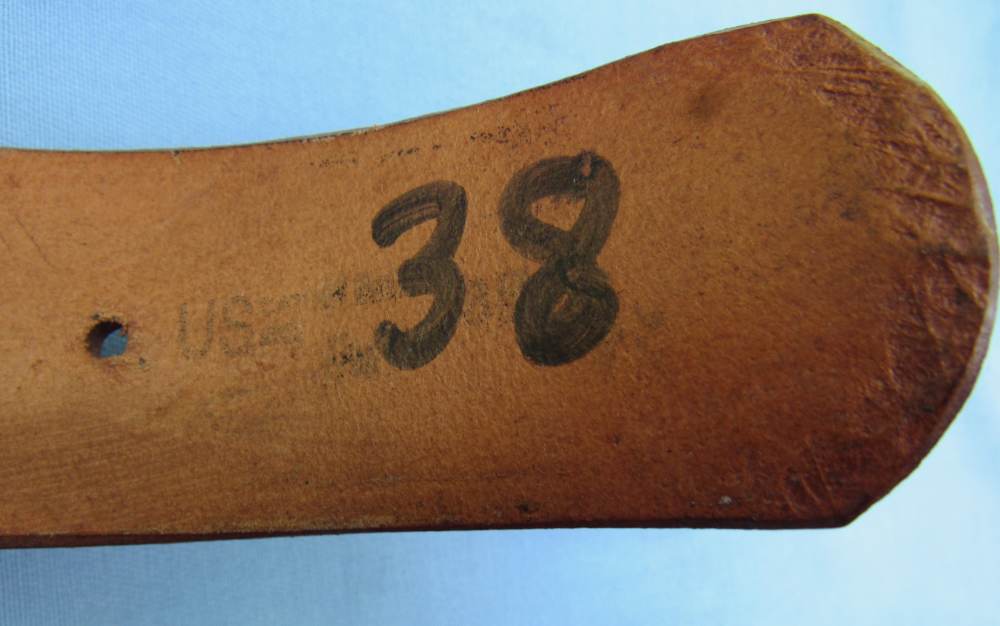 US Army Military Police Black Leather Holster Rig, Hunter Corp...1967-1969-img-45