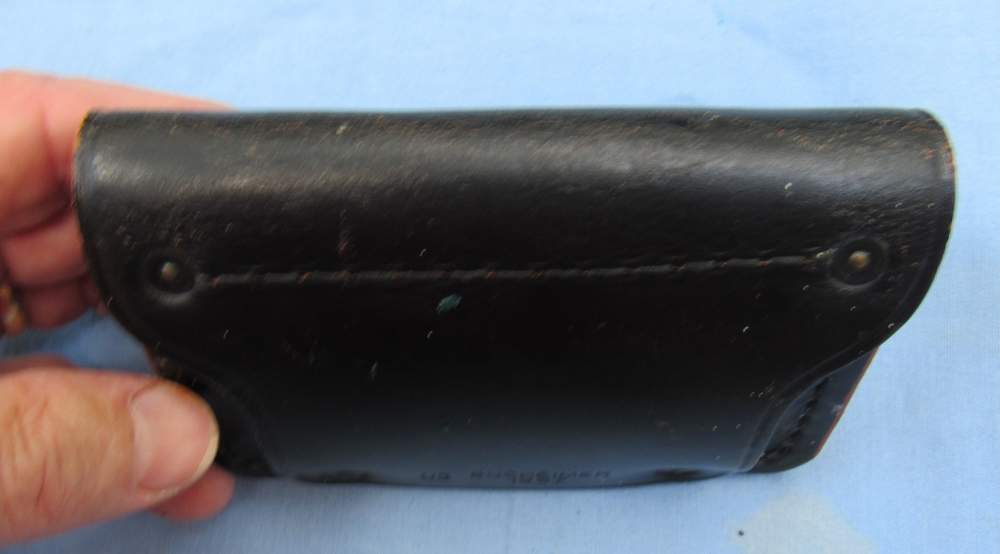 US Army Military Police Black Leather Holster Rig, Hunter Corp...1967-1969-img-28
