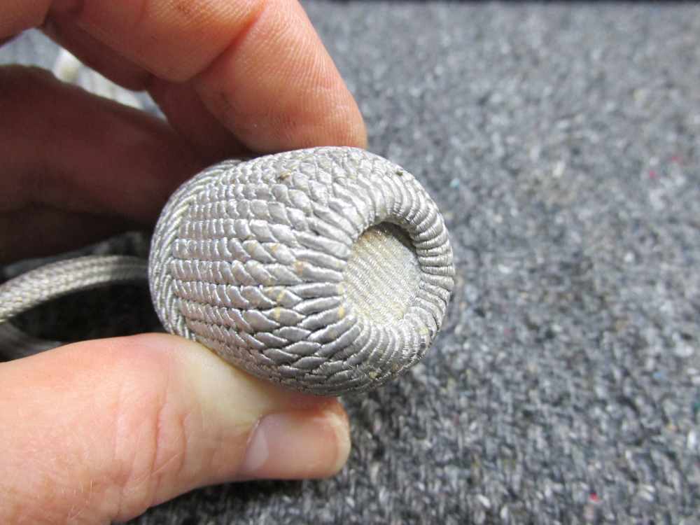 ORGINAL WWII GERMAN ARMY/LUFTWAFFE DAGGER PORTEPEE KNOT-GOOD CONDITION-img-4