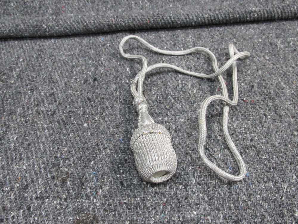 ORGINAL WWII GERMAN ARMY/LUFTWAFFE DAGGER PORTEPEE KNOT-GOOD CONDITION-img-0