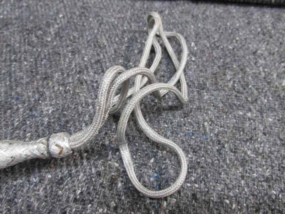 ORGINAL WWII GERMAN ARMY/LUFTWAFFE DAGGER PORTEPEE KNOT-GOOD CONDITION-img-2