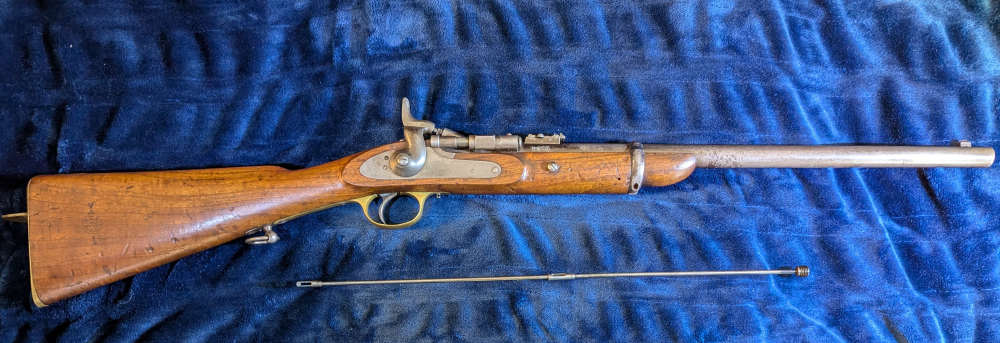1870 British Enfield No. 3 Snider Cavalry Carbine-Excellent Condition-img-0