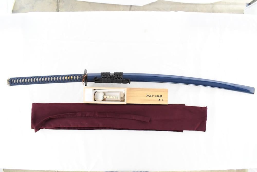 Paul Chen Hanwei Golden Oriole Katana Sword w/ Scabbard-img-0