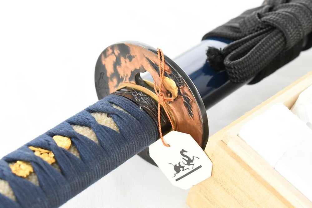 Paul Chen Hanwei Golden Oriole Katana Sword w/ Scabbard-img-4