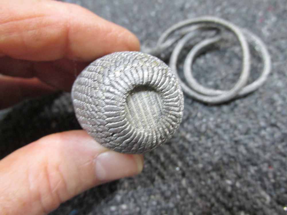 ORGINAL WWII GERMAN ARMY/LUFTWAFFE DAGGER PORTEPEE KNOT-GOOD CONDITION-img-3