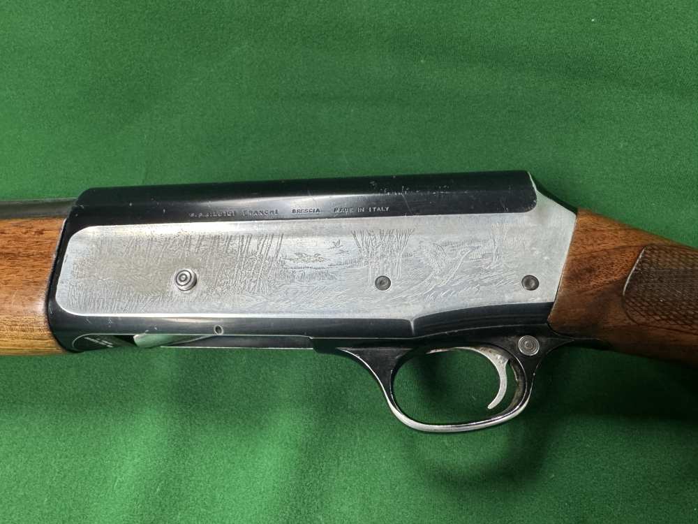 Engraved Franchi 48AL 12ga Long Recoil Italian Like Auto 5 1968 C&R OK-img-0