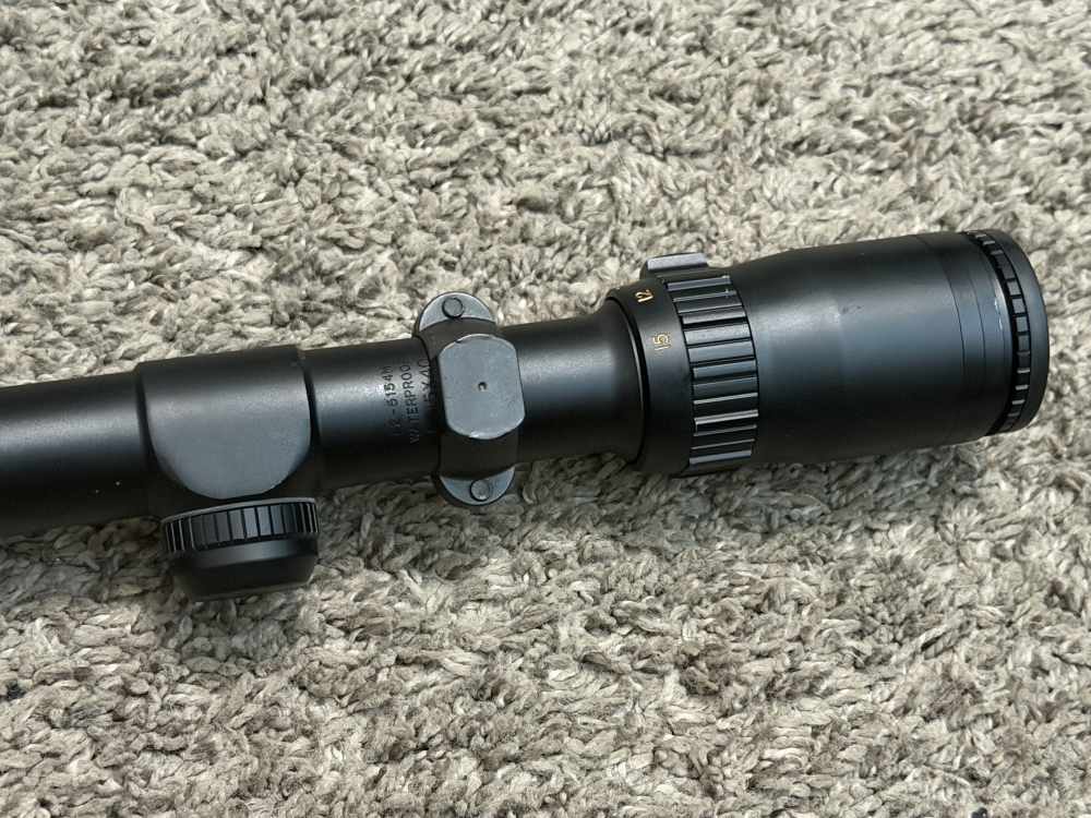 Bushnell elite 3200 5-15x40 mm rifle scope 1” tube Duplex 1/4” click nice-img-3