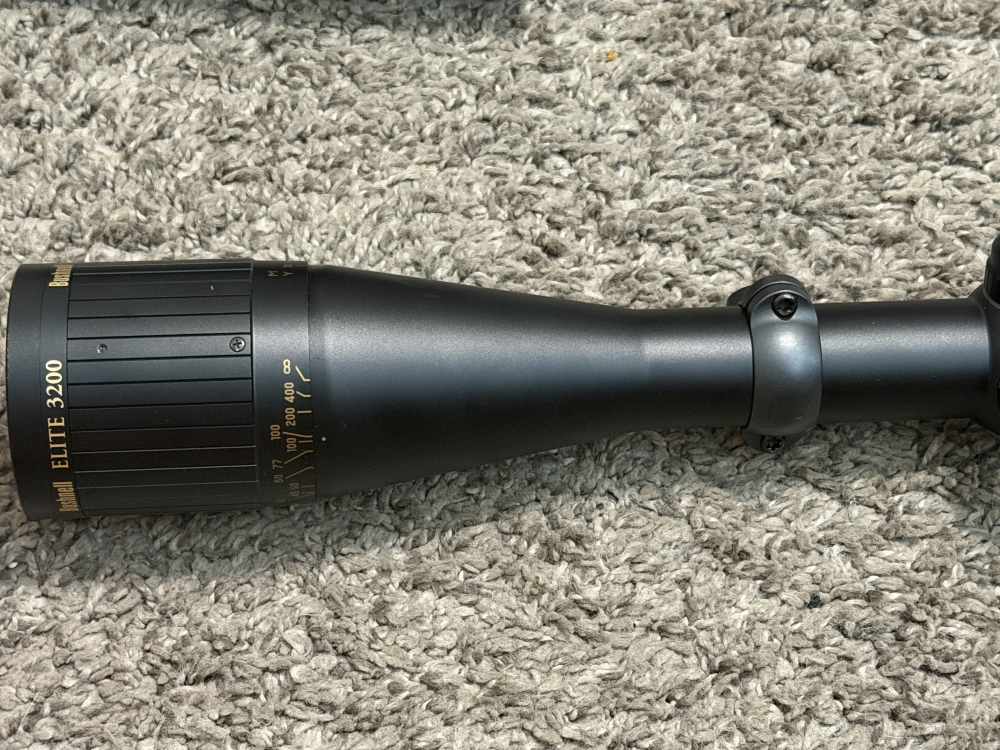 Bushnell elite 3200 5-15x40 mm rifle scope 1” tube Duplex 1/4” click nice-img-7