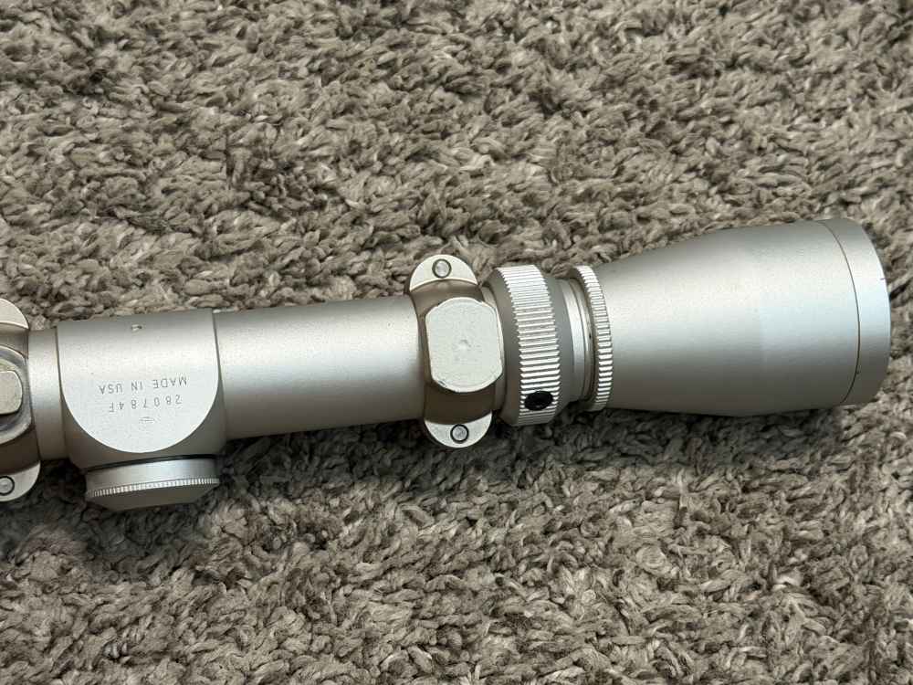 Leupold Vari-X IIc 4-12 riflescope silver 1” tube duplex rare MOA nice-img-3