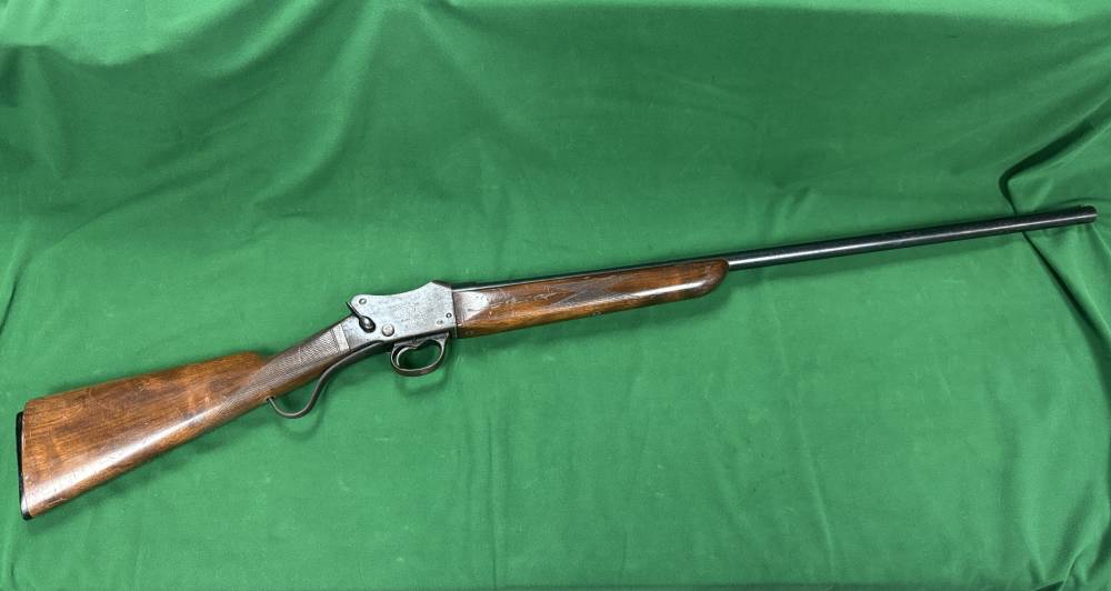 1966 W.W. Greener GP "Gaffer Gun" Martini Henry Action 12ga Shotgun C&R OK-img-1