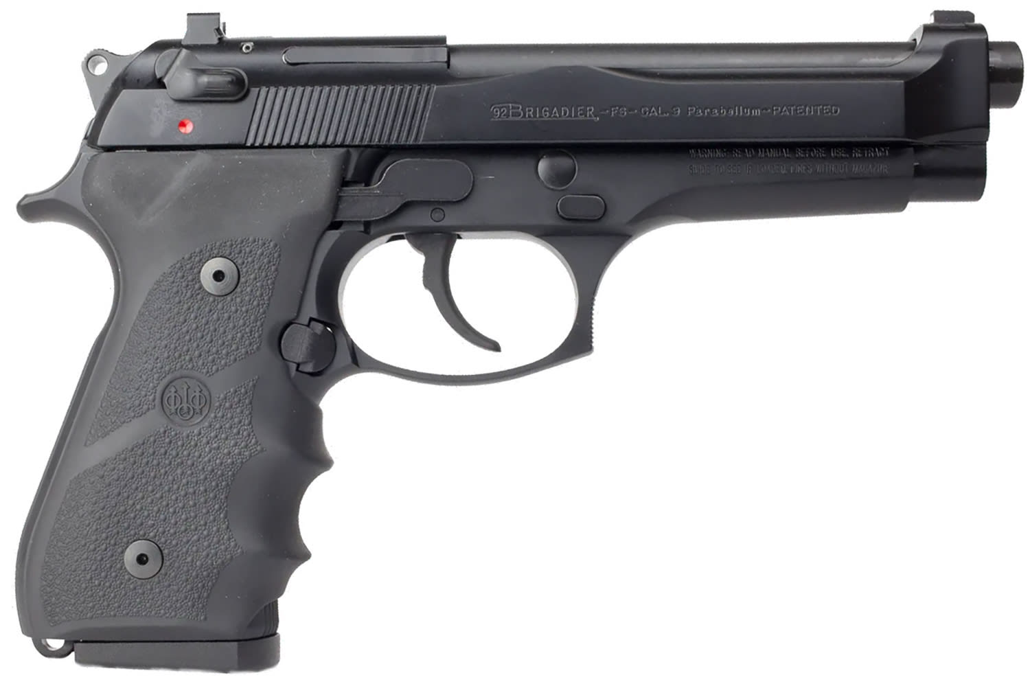 Beretta USA 92FS Brigadier 9mm Luger Pistol 4.70 Black J92F700M-img-0