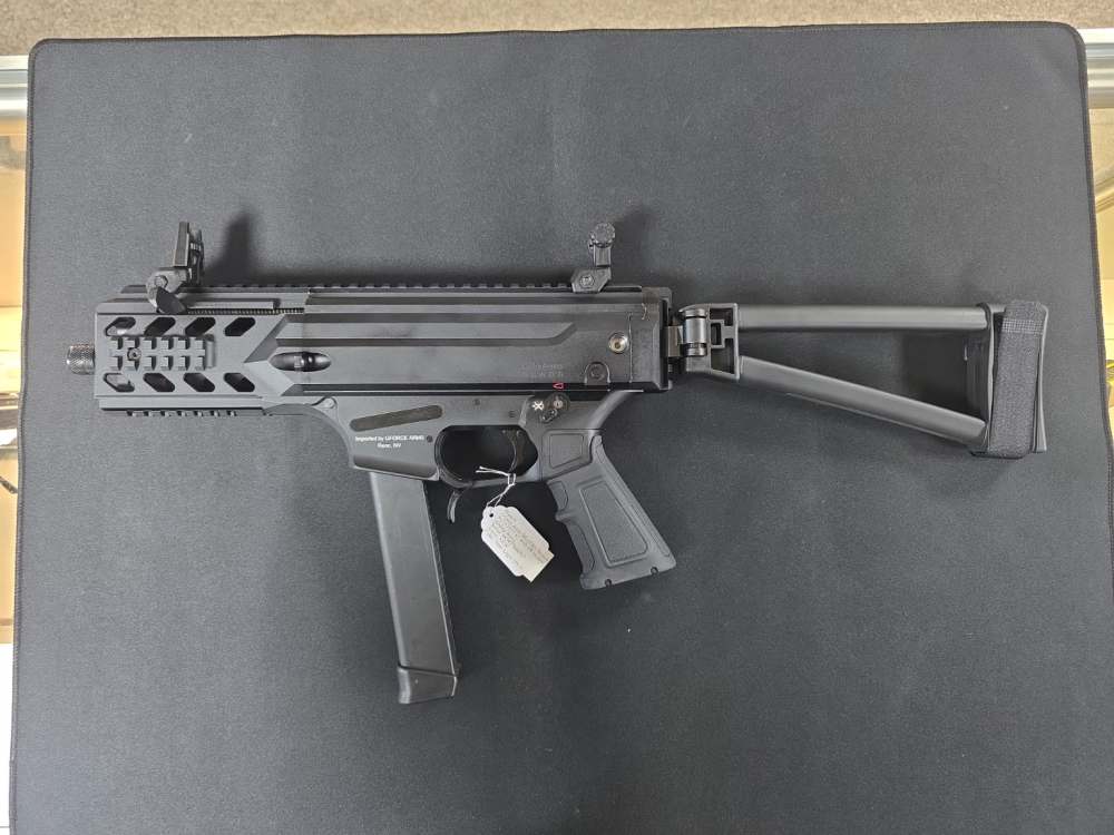 Gforce Arms BLADE6 Blade6  9x19 33+1 6" with SB tactical folding brace.-img-1