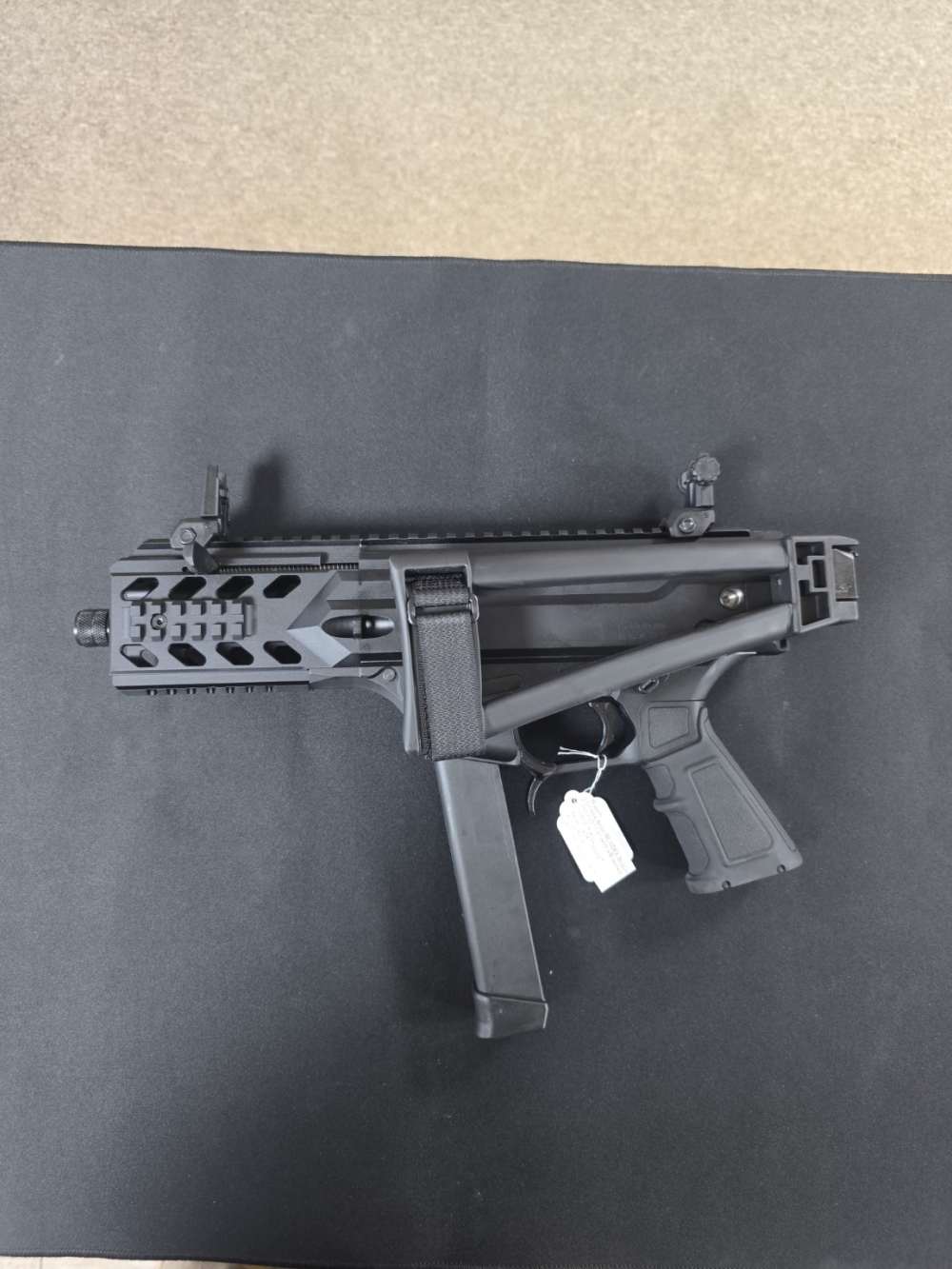 Gforce Arms BLADE6 Blade6  9x19 33+1 6" with SB tactical folding brace.-img-4