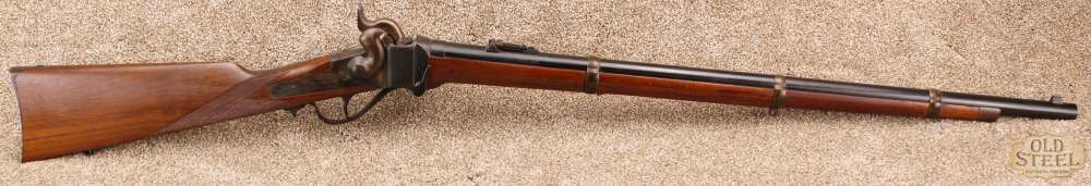 Sharps Falling Block .54 Caliber Black Powder Rifle IAB Marcheno Italy-img-0
