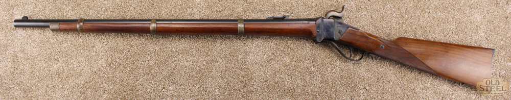 Sharps Falling Block .54 Caliber Black Powder Rifle IAB Marcheno Italy-img-6