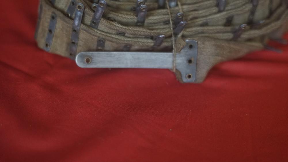 1910 Russian Maxim tabbed cloth belt dated 1944-img-1
