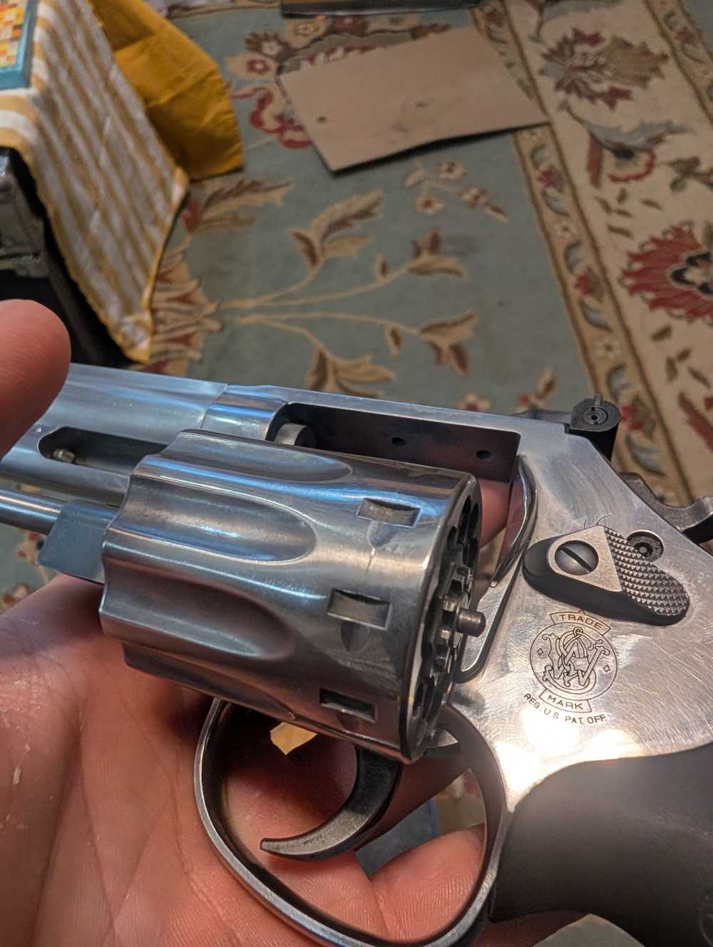 Smith and Wesson 617 22lr 10rd Revolver S&W Stainless Steel-img-5