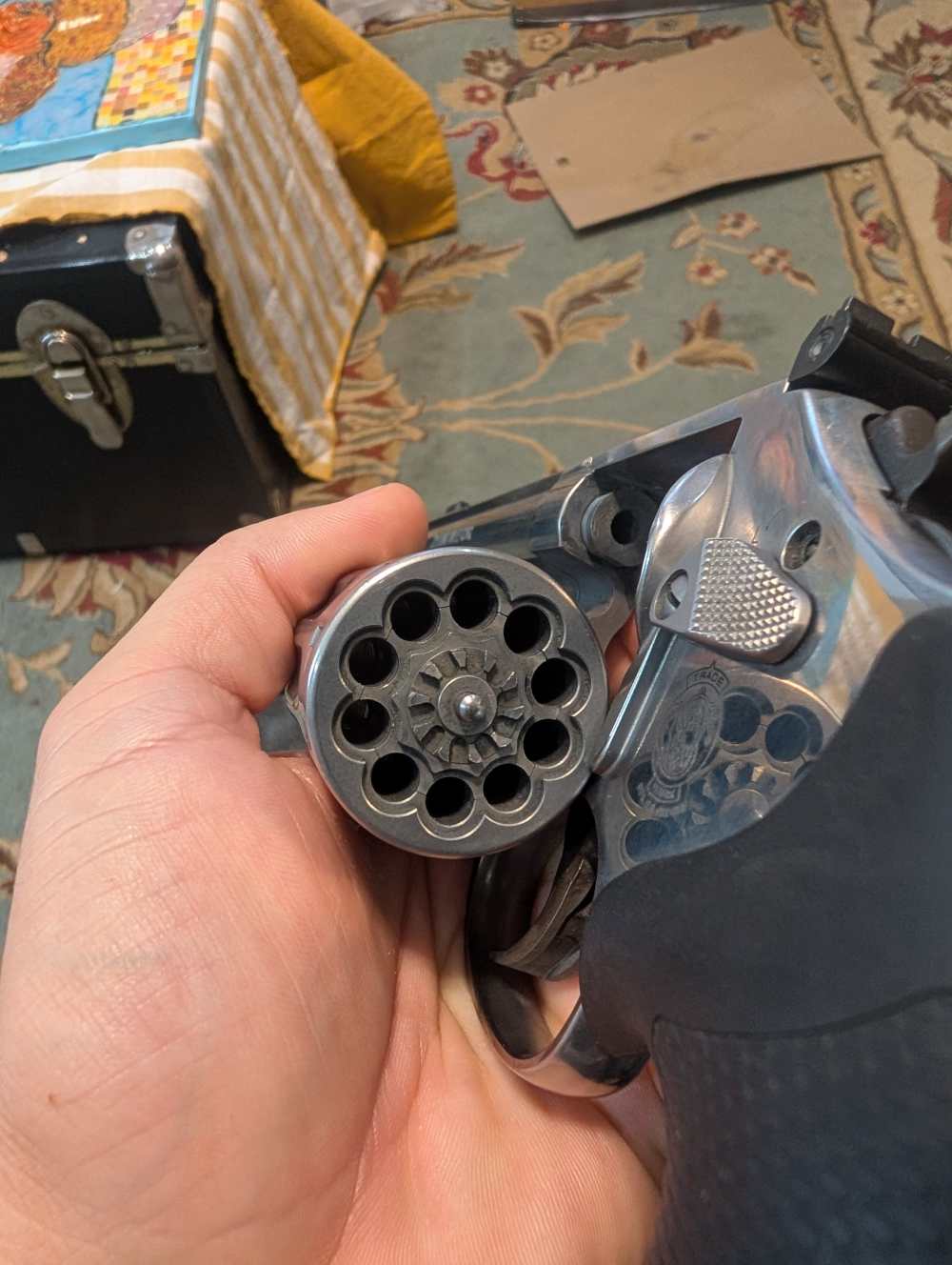 Smith and Wesson 617 22lr 10rd Revolver S&W Stainless Steel-img-6