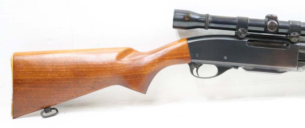 REMINGTON 760 GAMEMASTER PUMP ACTION .244 REM W/ WEAVER K4 SCOPE-img-1