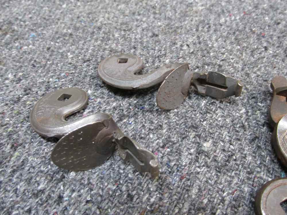 REVOLUTIONARY WAR ERA BRITISH COMMERCIAL FLINTLOCK MUSKET LOCK PLATE-img-12