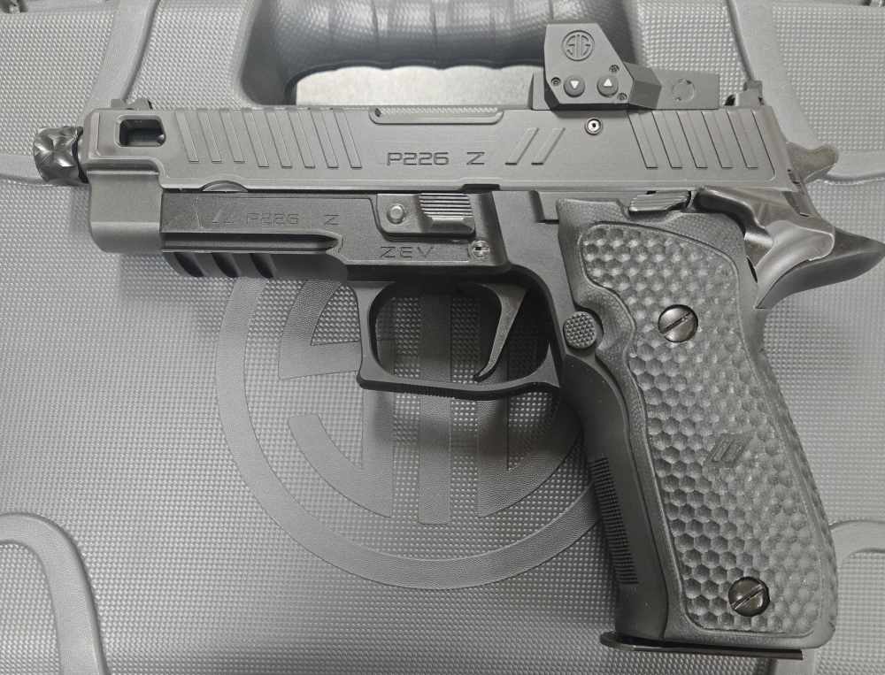Sig Sauer P226 Zev 9mm 4.9" barrel Romeo1 Pro NIB 36-156-img-1