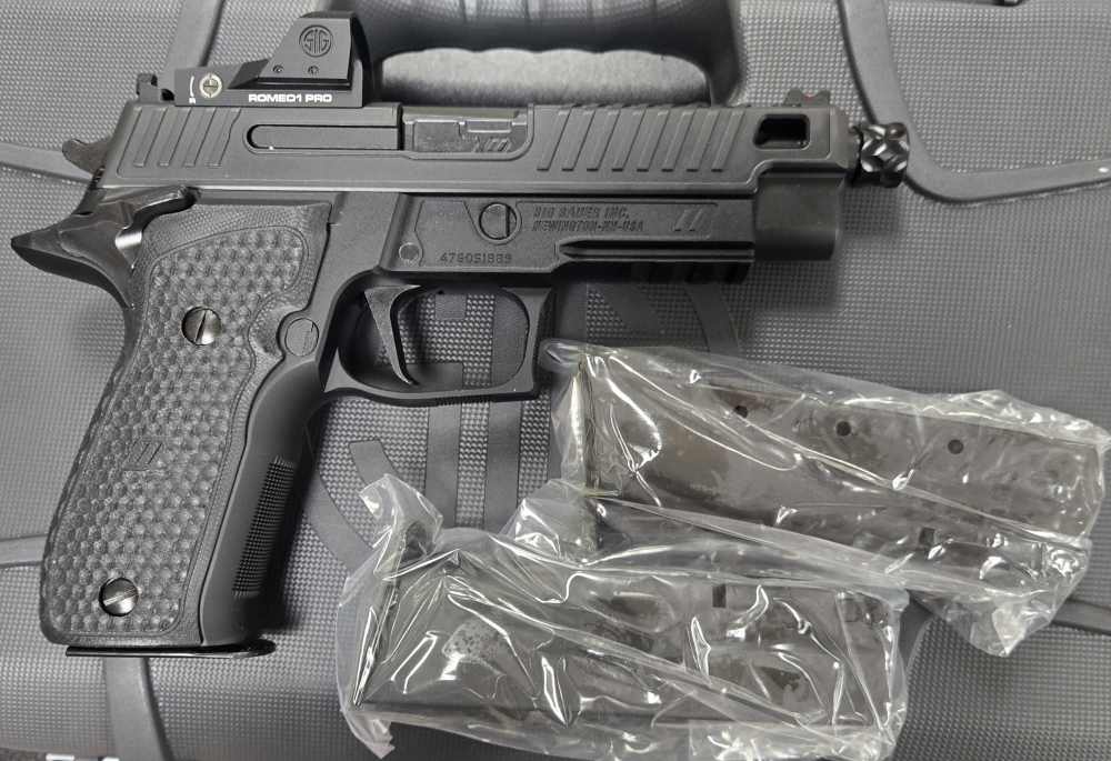 Sig Sauer P226 Zev 9mm 4.9" barrel Romeo1 Pro NIB 36-156-img-0