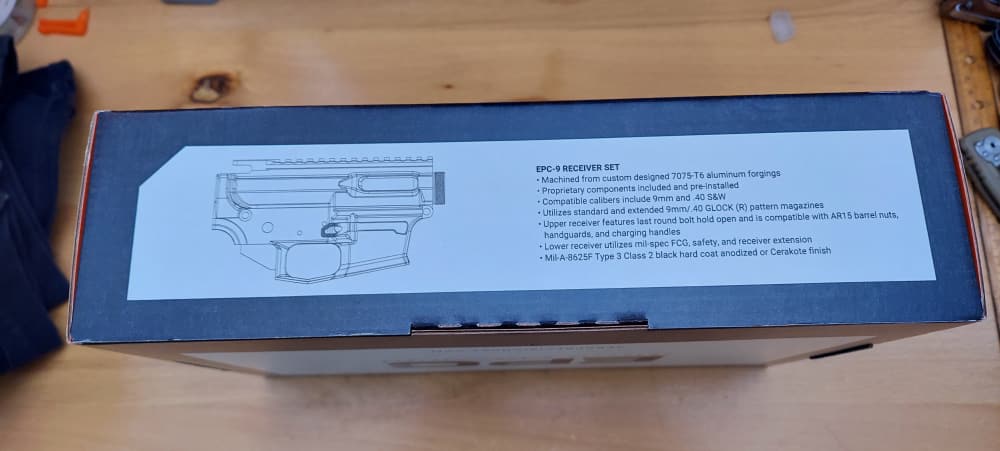 First Production Run Aero Precision EPC-9 Receiver Set (#644 of 1000)-img-1
