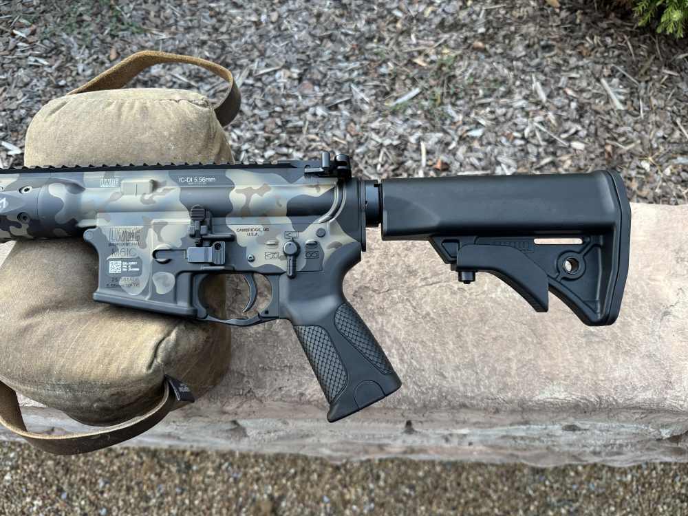 LWRC M61C IC-DI Carbine rifle 5.56 Camo No reserve-img-2
