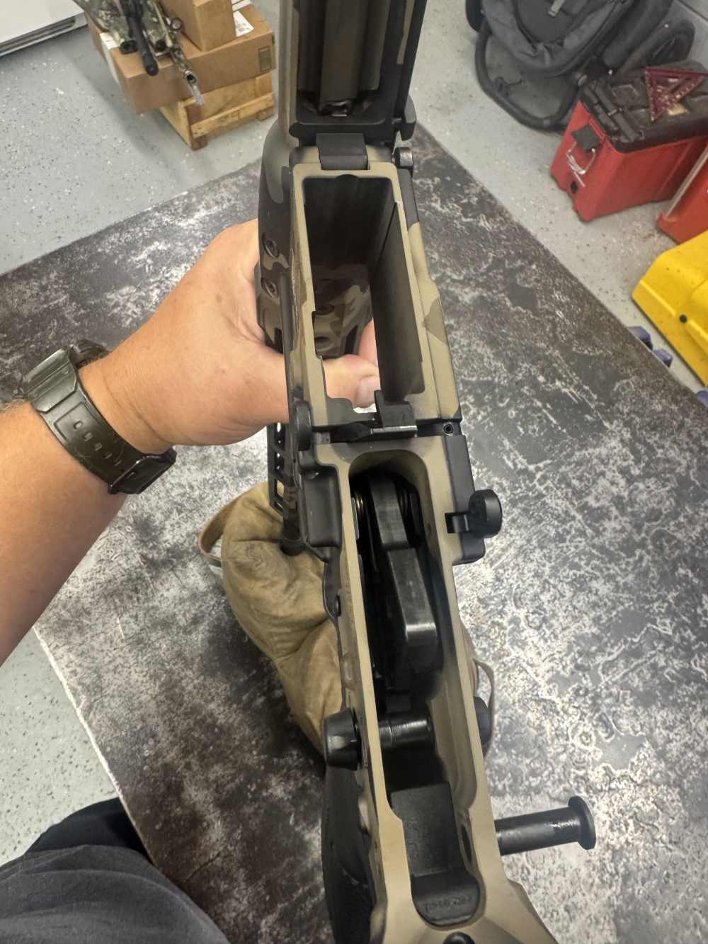 LWRC M61C IC-DI Carbine rifle 5.56 Camo No reserve-img-13