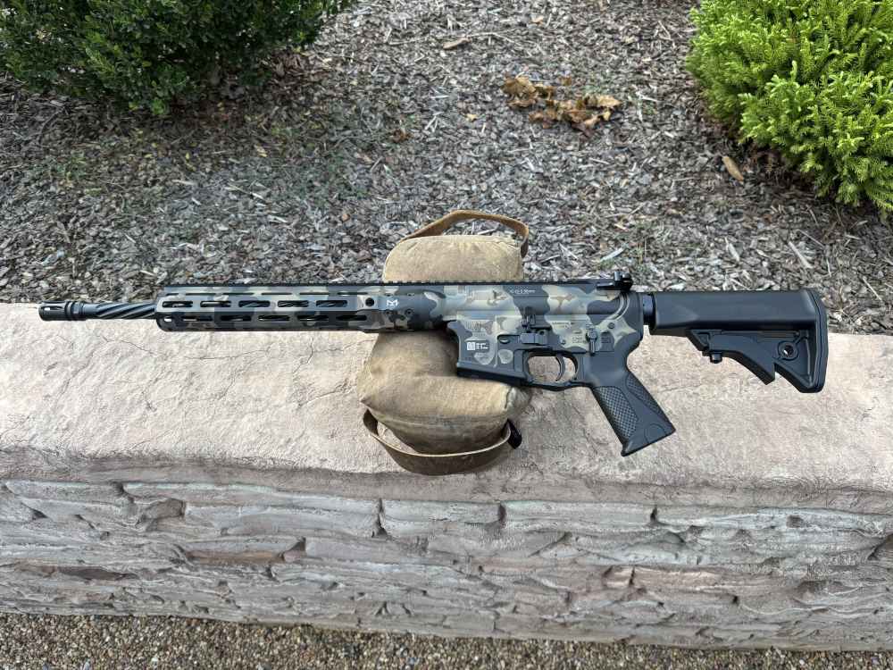 LWRC M61C IC-DI Carbine rifle 5.56 Camo No reserve-img-0