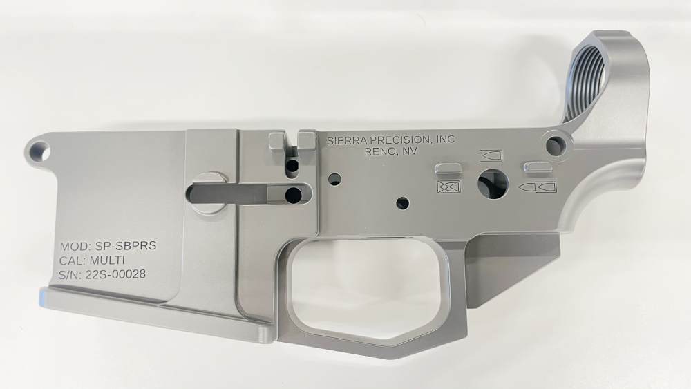 Sierra Precision AR-15 Billet Upper & Lower Receiver Set – NEW-img-2