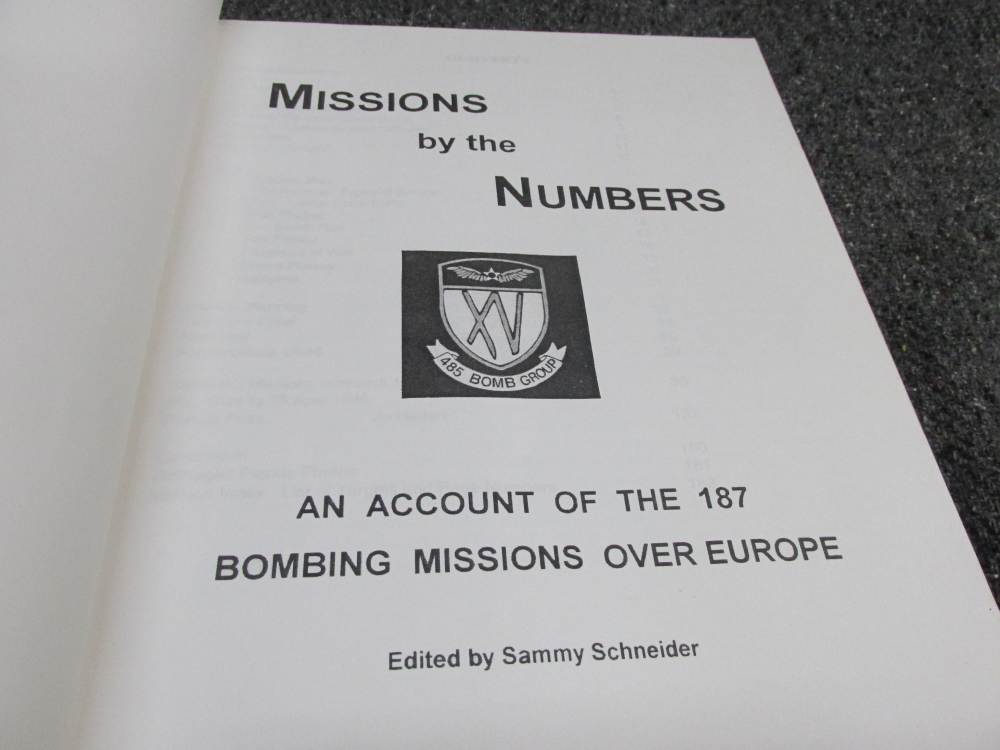 MISSIONS BY THE NUMBERS 485th BOMB GROUP (H) PAPERBACK BOOK-img-2