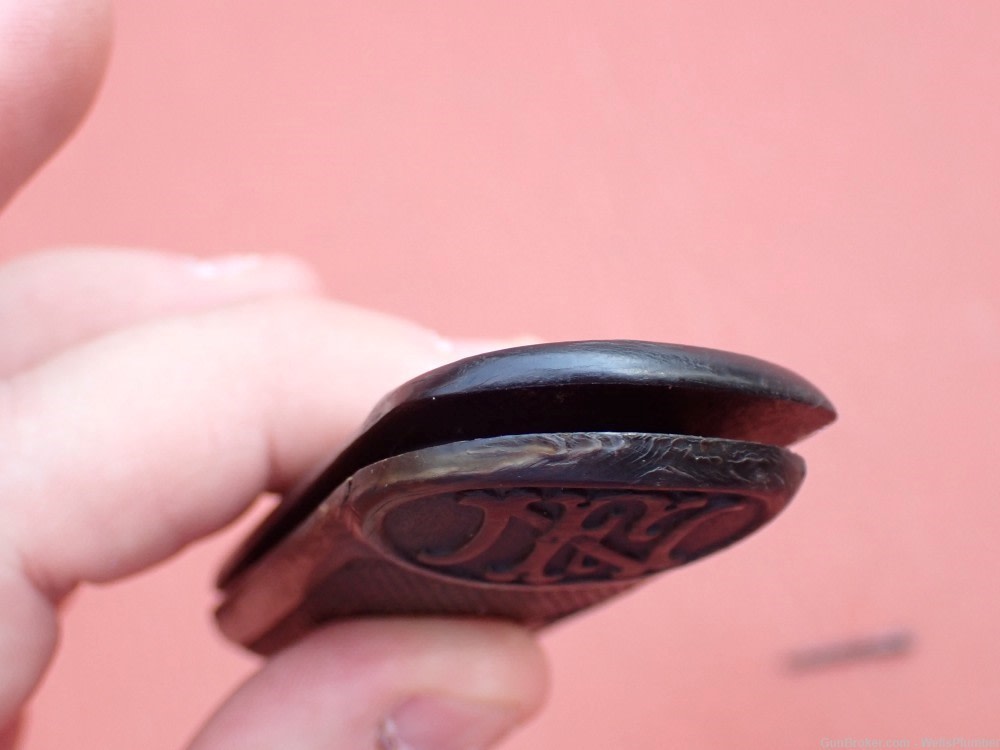 FN BROWNING MODEL 1910 FACTORY EARLY HORN GRIPS WITH SCREW-img-3