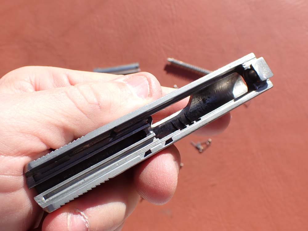BAUER AUTOMATIC STAINLESS FINISH .25ACP FACTORY PISTOL PARTS KIT SET-img-8