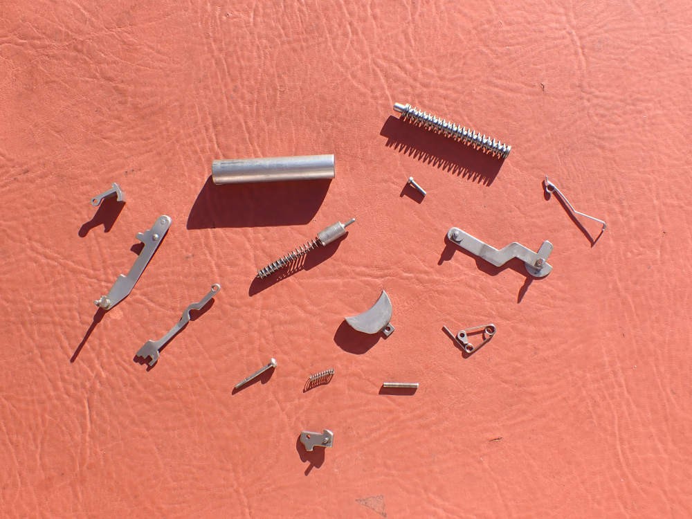 BAUER AUTOMATIC STAINLESS FINISH .25ACP FACTORY PISTOL PARTS KIT SET-img-50