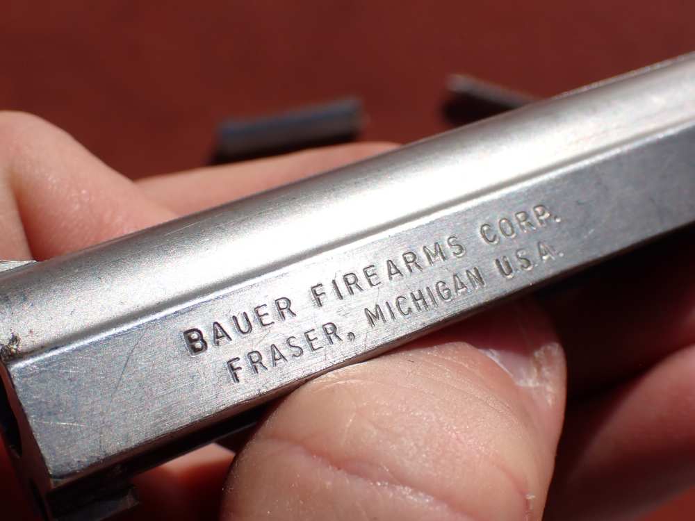 BAUER AUTOMATIC STAINLESS FINISH .25ACP FACTORY PISTOL PARTS KIT SET-img-33