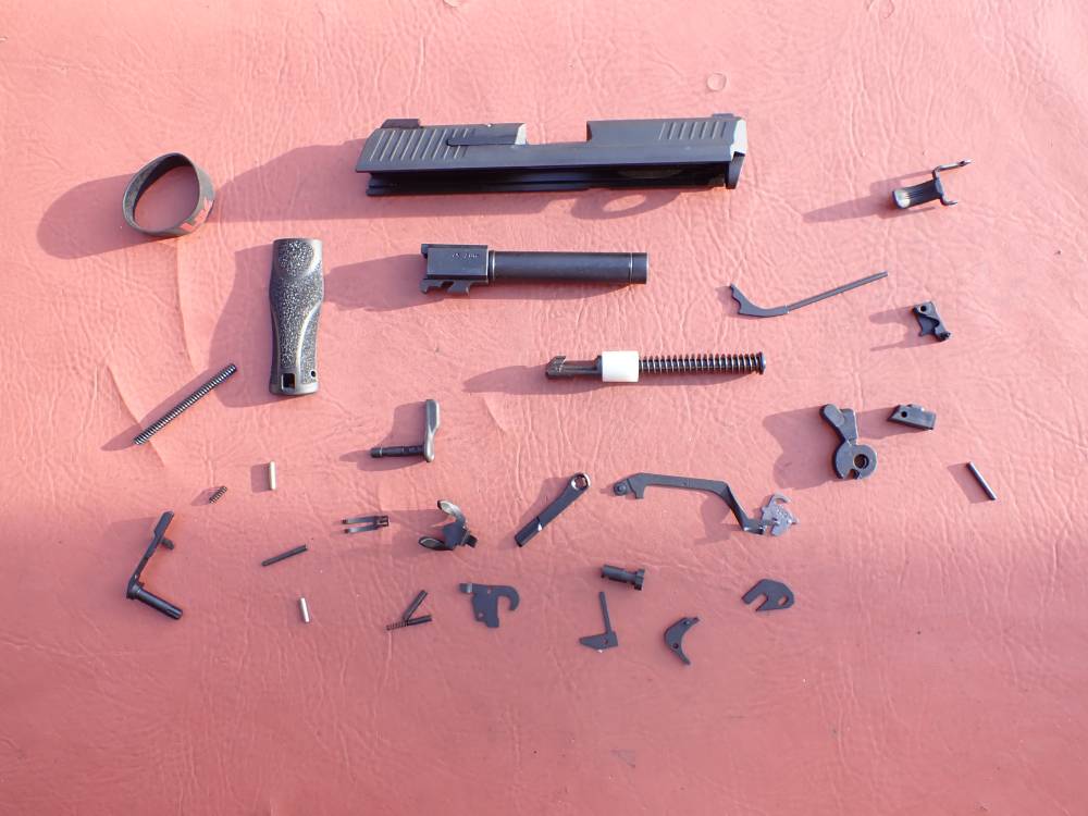 HECKLER & KOCH HK45 FULLSIZE .45ACP MATTE BLACK FACTORY PISTOL PISTOL PARTS-img-0
