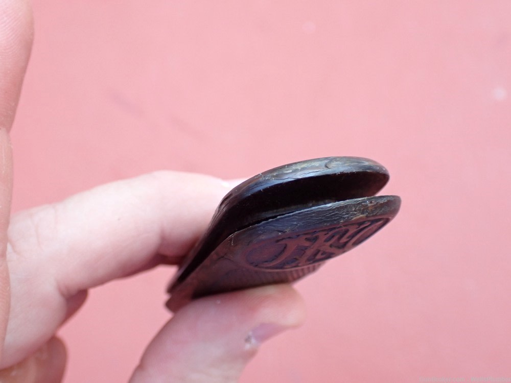 FN BROWNING MODEL 1910 FACTORY EARLY HORN GRIPS WITH SCREW-img-3