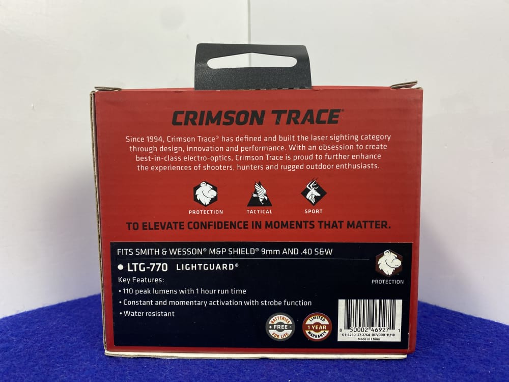 3 Crimson Trace LaserGuard - Springfield Armory / S&W *RED & WHITE LASER*-img-9