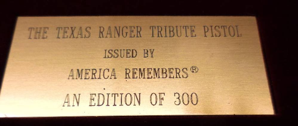 COLT TEXAS RANGER TRIBUTE M1911 GOVT MODEL .45 ACP-img-1