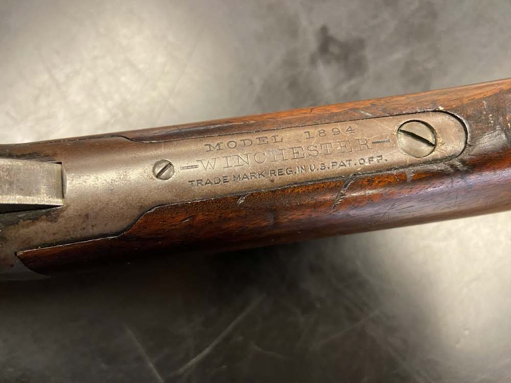 USED 1910 Winchester Model 1894 Lever Action Rifle .38-55 Winchester 26"-img-10