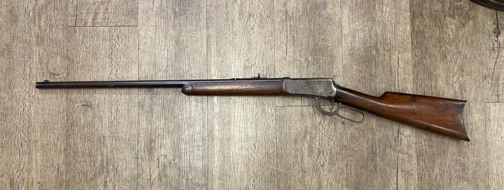 USED 1910 Winchester Model 1894 Lever Action Rifle .38-55 Winchester 26"-img-1