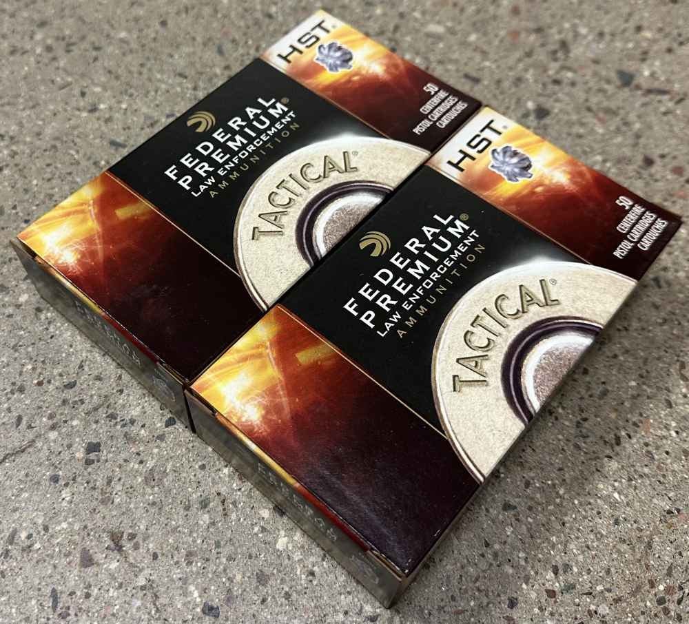 Federal Premium Law Enforcement 45ACP 230GR HST JHP 100RD P45HST2 -img-0
